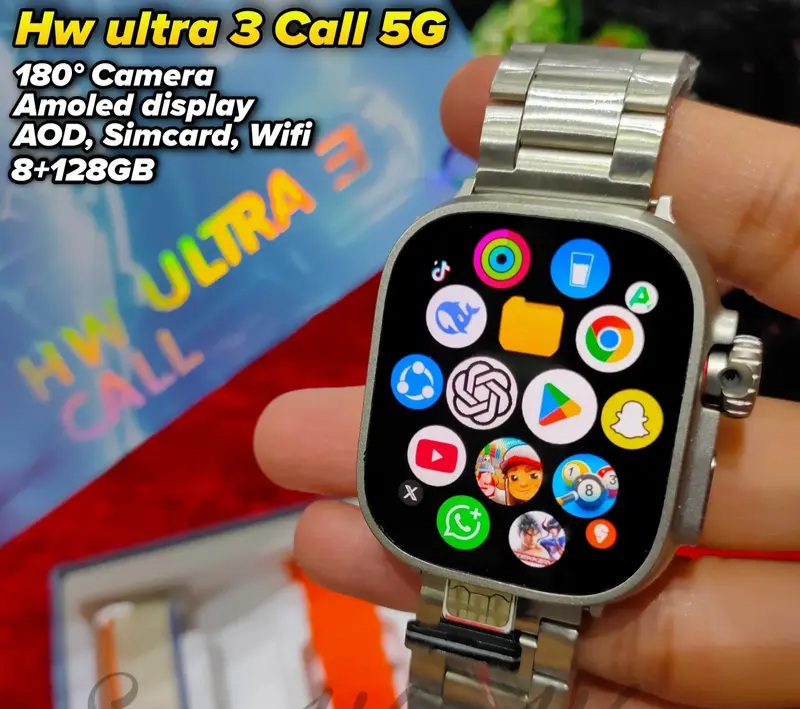 HW Ultra 3 Call 5G Android Smartwatch