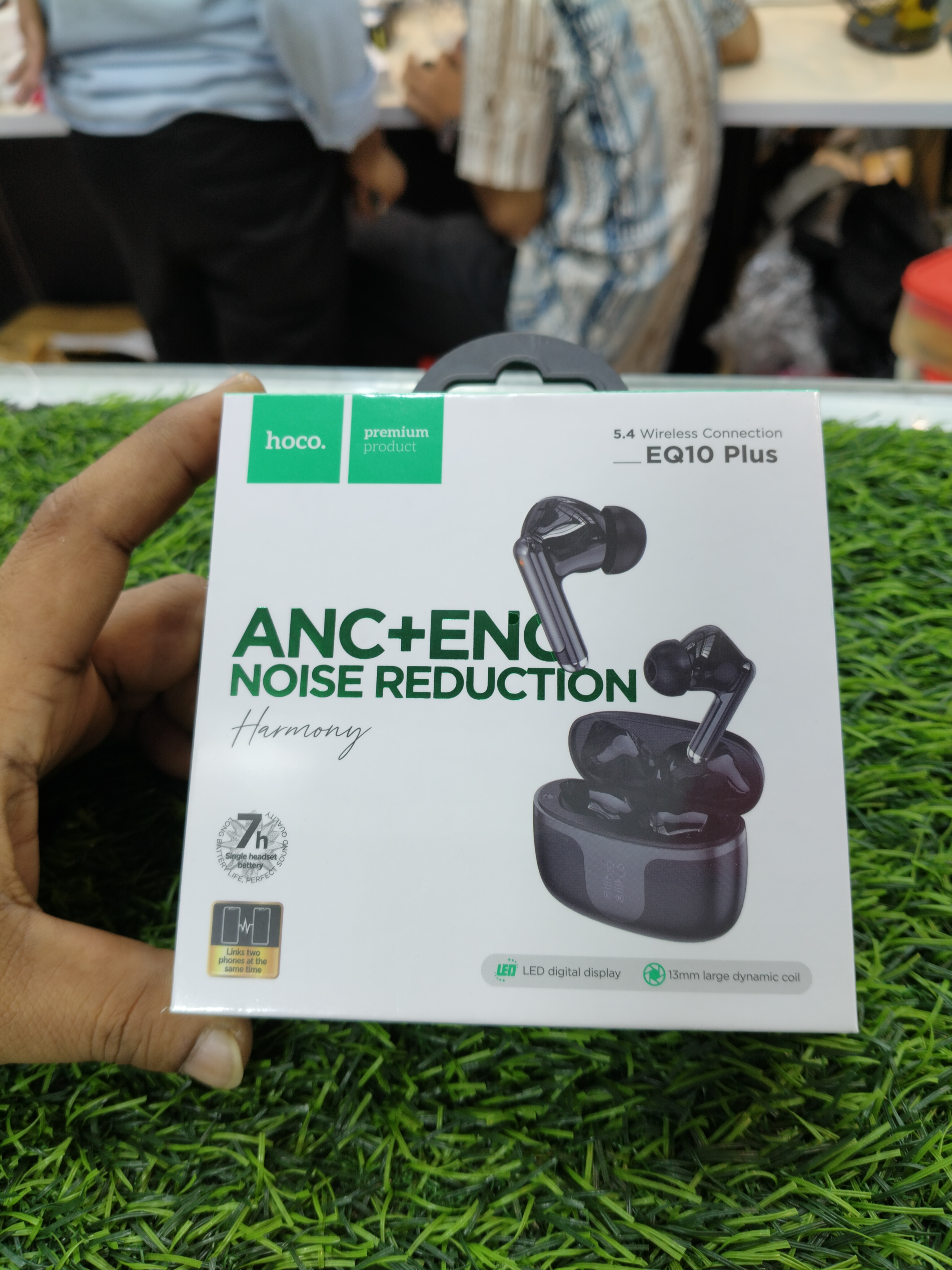 EQ 10 Plus Harmony True Earbuds | ANC+ENC Noise Reduction | 7-Hour Playtime